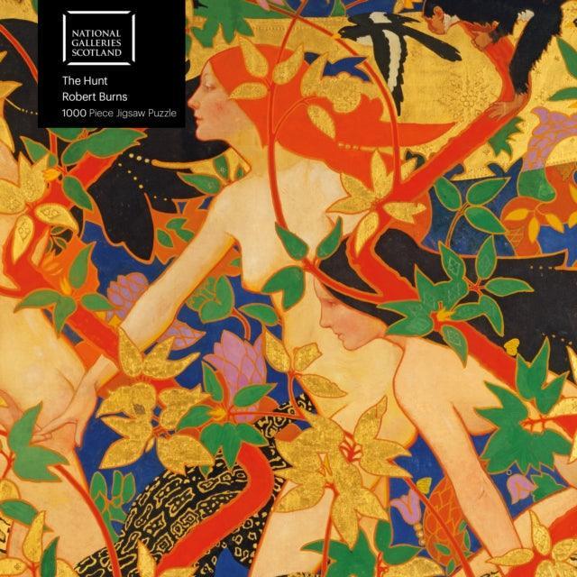 Adult Jigsaw Puzzle National Galleries Scotland: Robert Burns, The Hunt : 1000-piece Jigsaw Puzzles - The Cleeve Bookshop