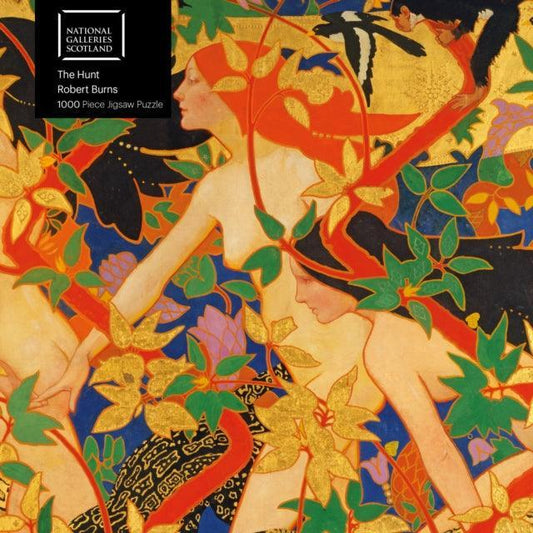 Adult Jigsaw Puzzle National Galleries Scotland: Robert Burns, The Hunt : 1000-piece Jigsaw Puzzles - The Cleeve Bookshop