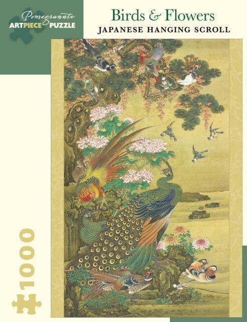 Birds & Flowers : Japanese Hanging Scroll 1000-Piece Jigsaw Puzzle - The Cleeve Bookshop