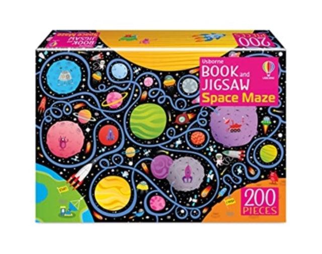 Book and Jigsaw Space Maze - 9781801310925