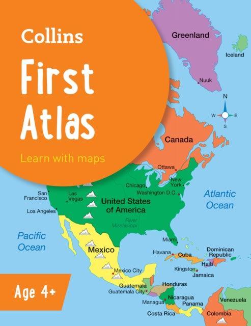 Collins First Atlas : Ideal for Learning at School and at Home - The Cleeve Bookshop