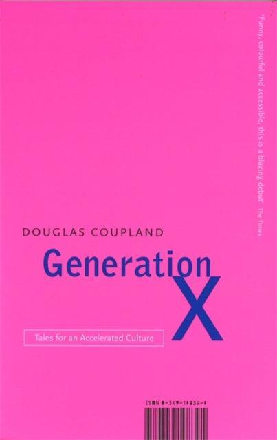 Generation X : Tales for an Accelerated Culture - The Cleeve Bookshop