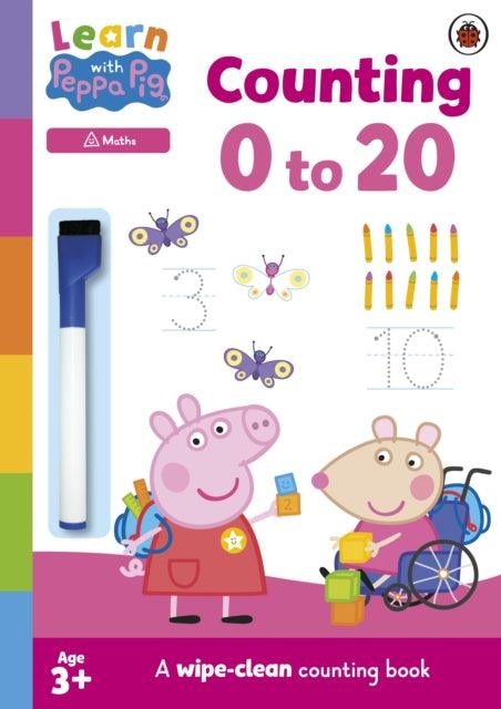 Learn with Peppa: Counting 0-20 : Wipe-Clean Activity Book - 9780241601808