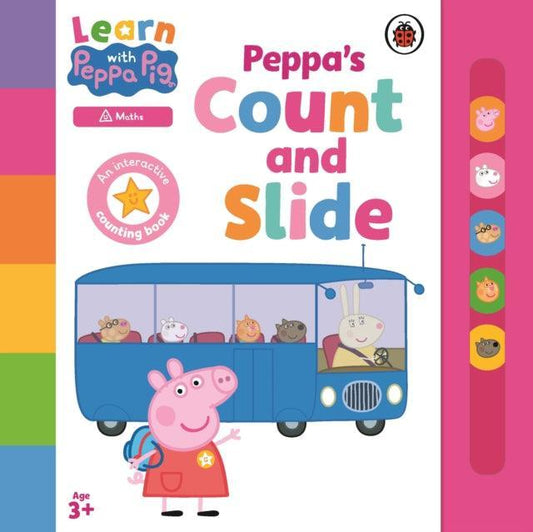 Learn with Peppa: Peppa's Count and Slide - The Cleeve Bookshop
