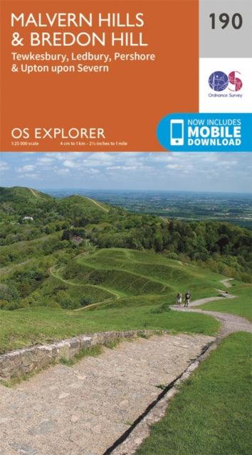 Malvern Hills and Bredon Hill : 190 - 9780319243831