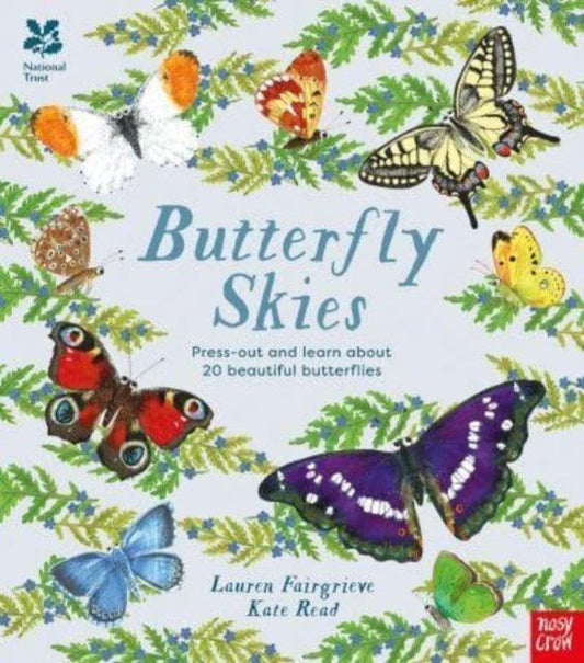 National Trust: Butterfly Skies : Press out and learn about 20 beautiful butterflies - The Cleeve Bookshop