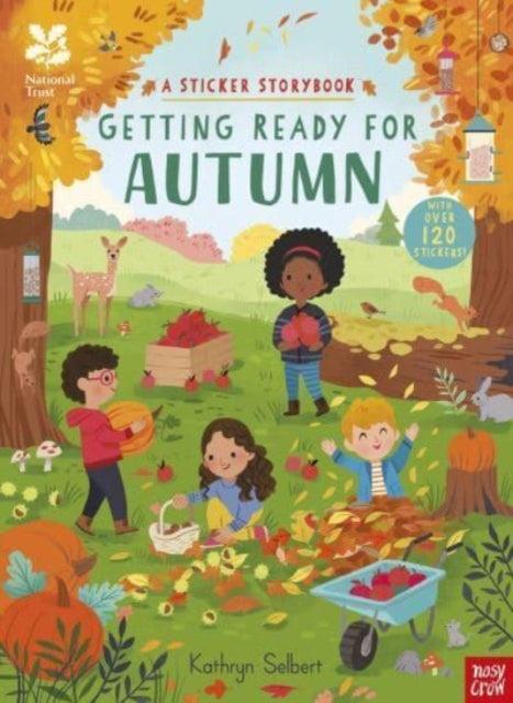 National Trust: Getting Ready for Autumn, A Sticker Storybook - The Cleeve Bookshop