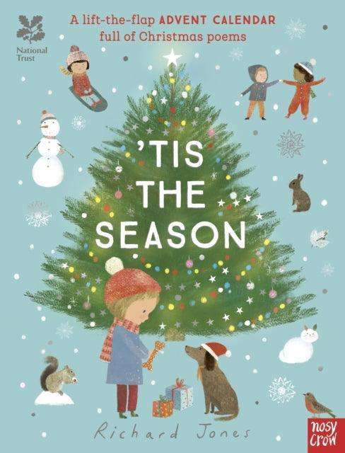 National Trust: 'Tis the Season: A Lift-the-Flap Advent Calendar Full of Christmas Poems - The Cleeve Bookshop