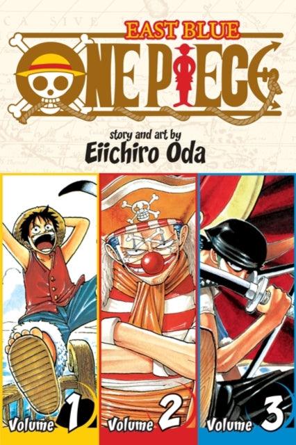 One Piece (Omnibus Edition), Vol. 1 : Includes vols. 1, 2 & 3 : 1 - 9781421536255