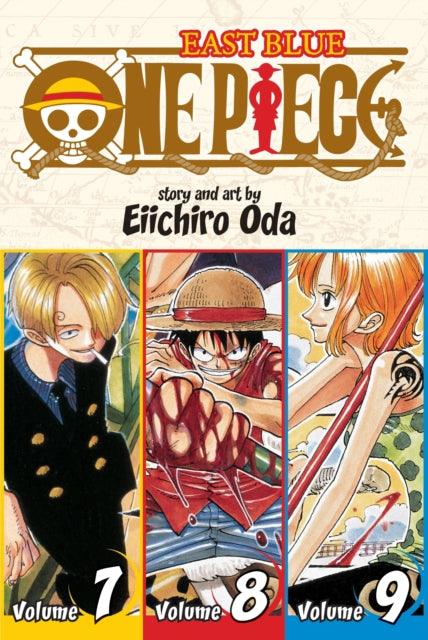 One Piece (Omnibus Edition), Vol. 3 : Includes vols. 7, 8 & 9 : 3 - 9781421536279