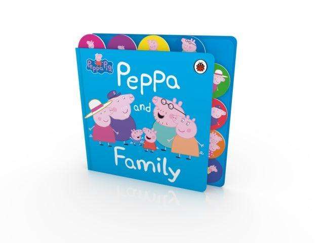 Peppa Pig: Peppa and Family : Tabbed Board Book - The Cleeve Bookshop