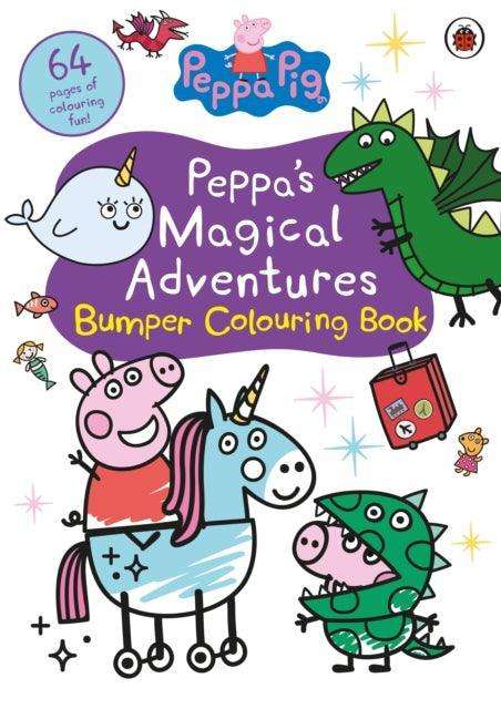 Peppa's Magical Adventures Bumper Colouring Book - The Cleeve Bookshop