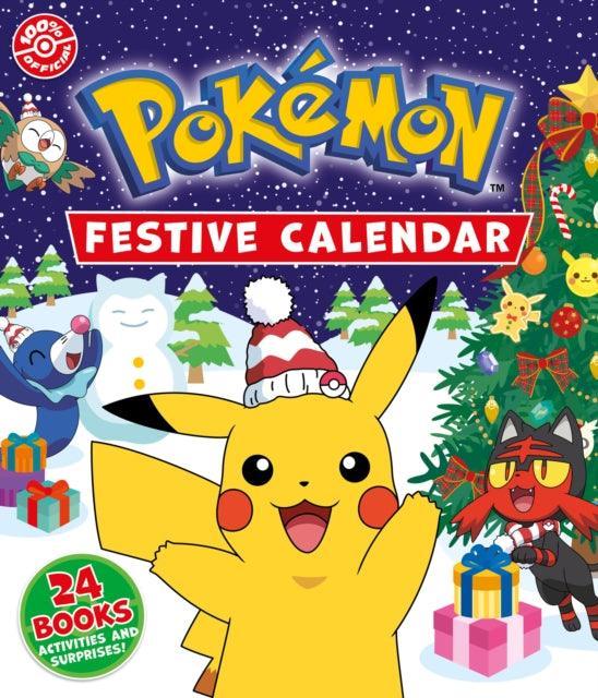 Pokemon: Festive Calendar : A Festive Collection of 24 Books, Activites and Surprises! - The Cleeve Bookshop