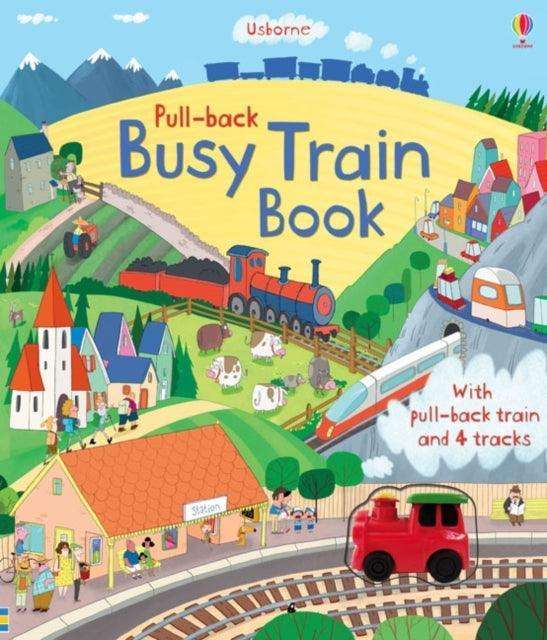 Pull-back Busy Train Book - The Cleeve Bookshop
