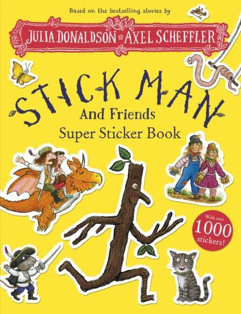 Stick Man and Friends Super Sticker Book - The Cleeve Bookshop