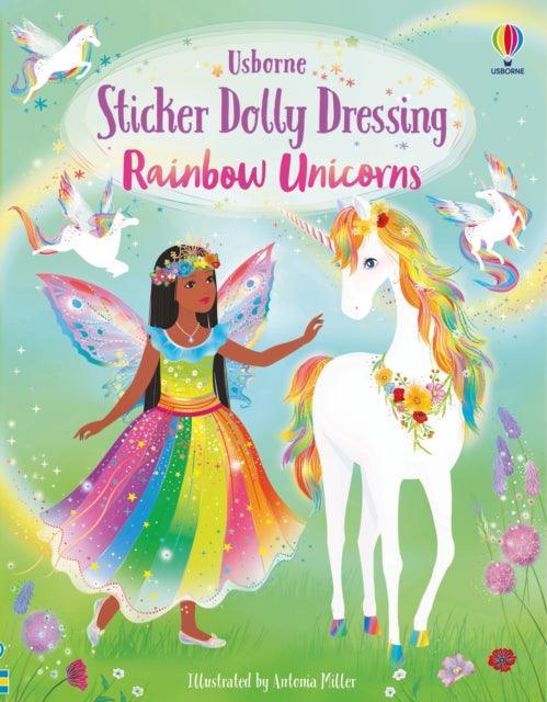 Sticker Dolly Dressing Rainbow Unicorns - The Cleeve Bookshop