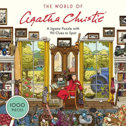 The World of Agatha Christie: 1000-piece Jigsaw : 1000-piece Jigsaw with 90 clues to spot - The Cleeve Bookshop