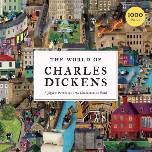 The World of Charles Dickens : A Jigsaw Puzzle with 70 Characters to Find - 9781913947163