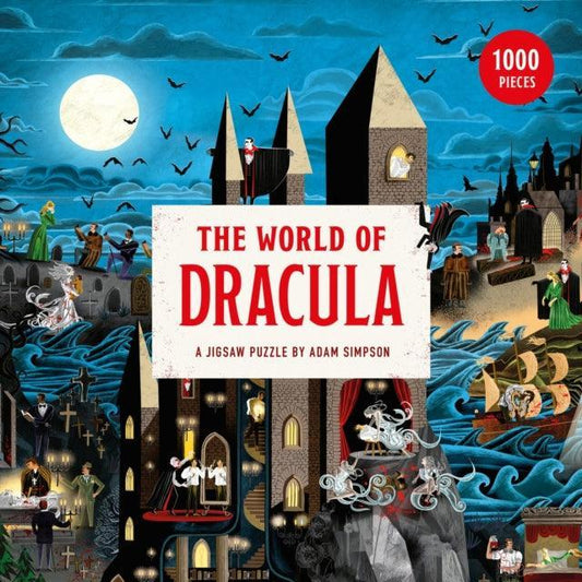 The World of Dracula : A Jigsaw Puzzle by Adam Simpson - The Cleeve Bookshop