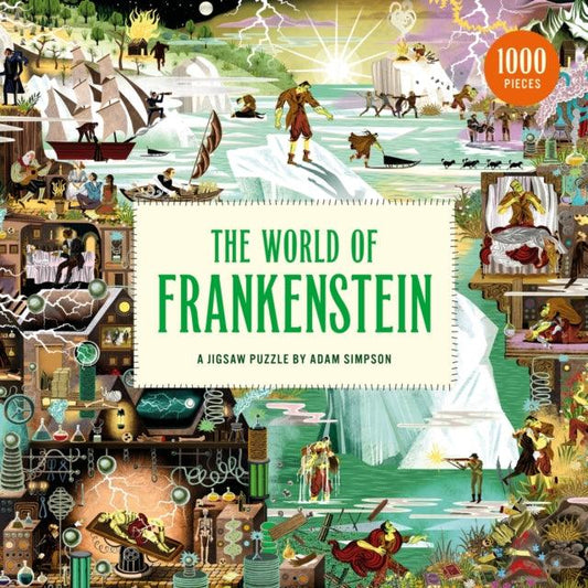 The World of Frankenstein : A Jigsaw Puzzle by Adam Simpson - 9780857829443