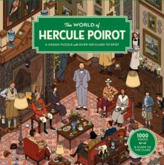 The World of Hercule Poirot : A 1000-piece Jigsaw Puzzle - The Cleeve Bookshop