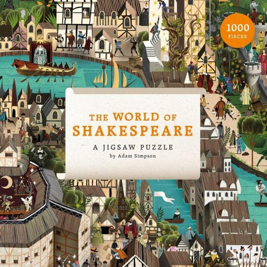 The World of Shakespeare : 1000-Piece Jigsaw Puzzle - The Cleeve Bookshop