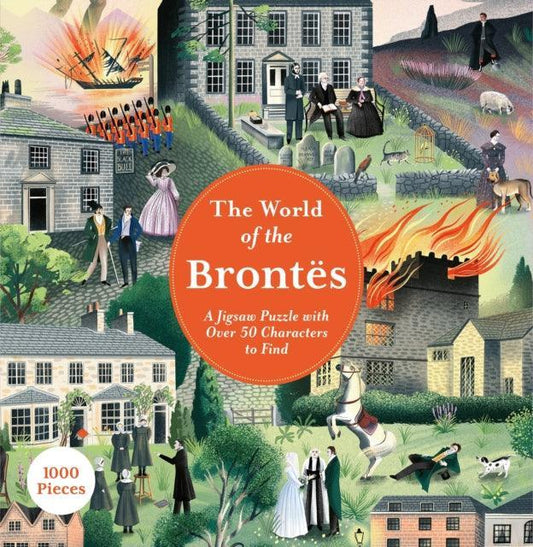 The World of the Brontes : A 1000-piece Jigsaw Puzzle - The Cleeve Bookshop