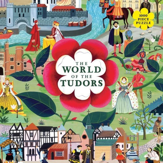 The World of the Tudors : A Jigsaw Puzzle with 50 Historical Figures to Find - The Cleeve Bookshop