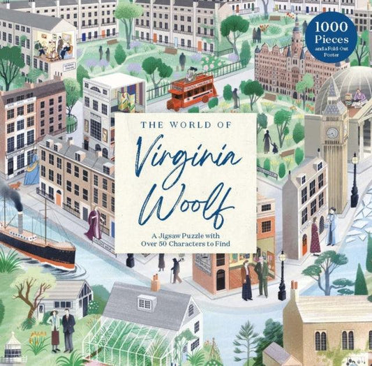 The World of Virginia Woolf : A 1000-piece Jigsaw Puzzle - 9781399609111