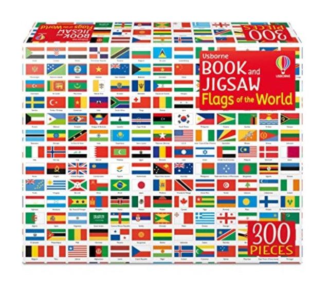 Usborne Book and Jigsaw Flags of the World - 9781805315612