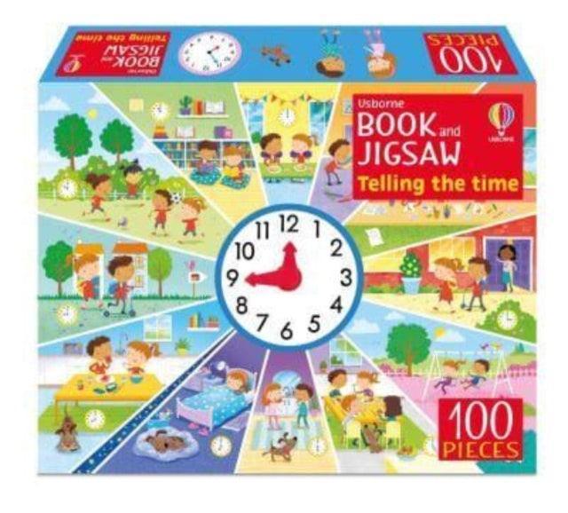 Usborne Book and Jigsaw Telling the Time - The Cleeve Bookshop