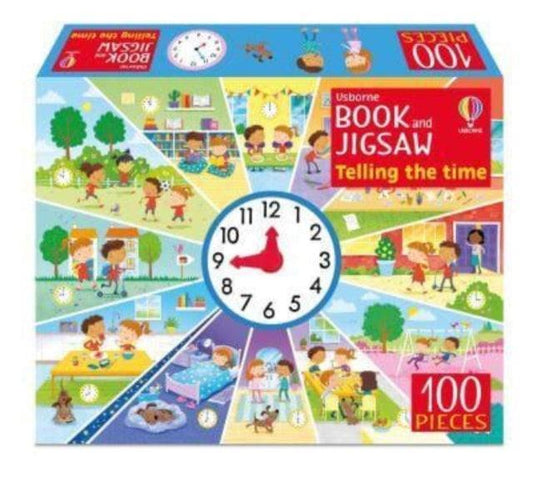 Usborne Book and Jigsaw Telling the Time - The Cleeve Bookshop