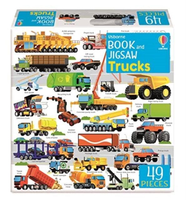 Usborne Book and Jigsaw Trucks - The Cleeve Bookshop