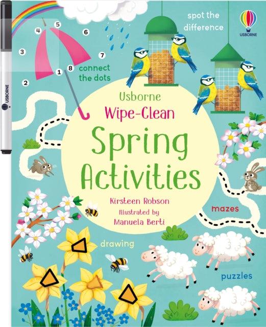 Wipe-Clean Spring Activities - 9781805073994