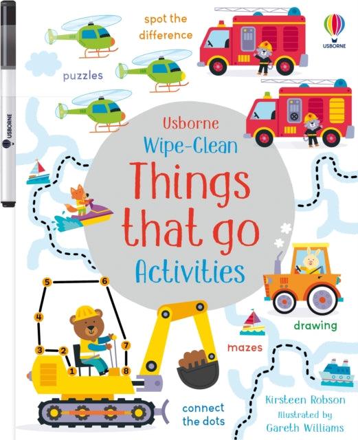 Wipe-Clean Things That Go Activities - 9781805316626