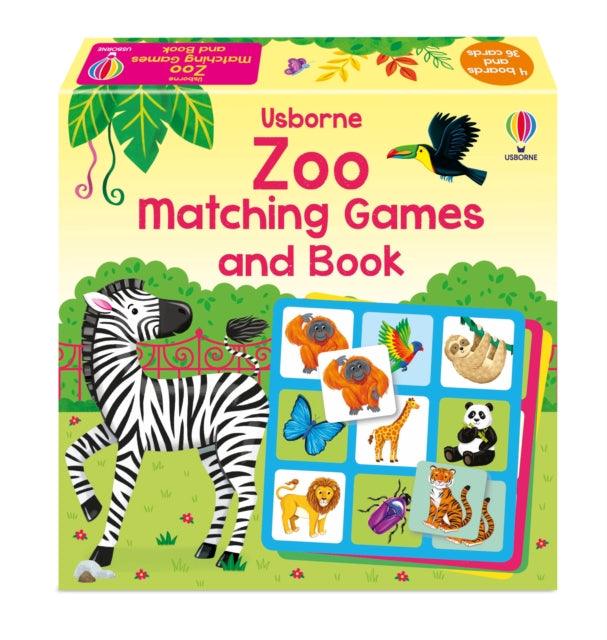 Zoo Matching Games and Book - 9781805312284